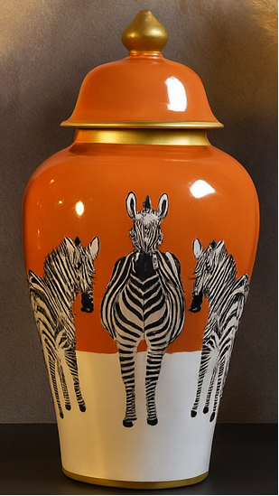 ZARI CERAMIC ZEBRAS
