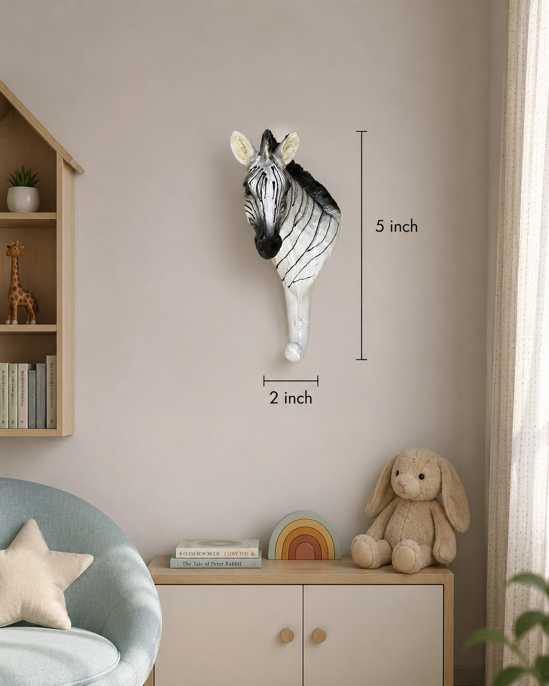 Zebra Wall Hook